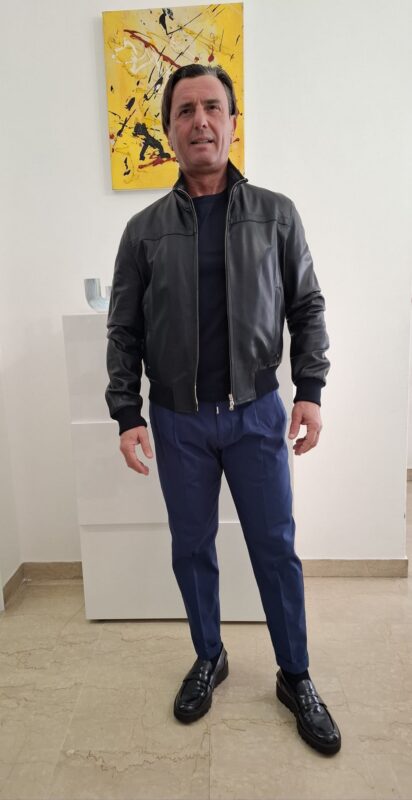 Giubbino Modello Roma Pronto (Ready To Wear) 100% Pelle Made In Italy