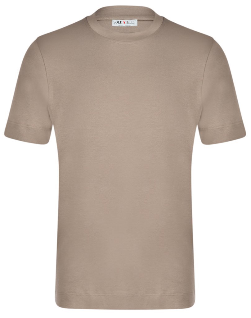 Maglia Girocollo Manica Corta in Cotone Jersey