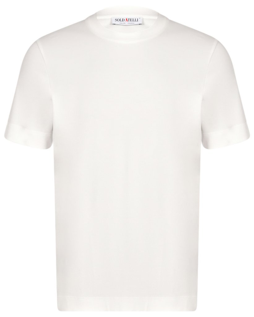 Maglia Girocollo Manica Corta in Cotone Jersey
