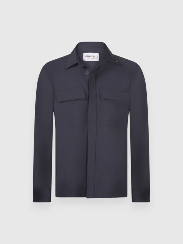 Overshirt Da Coordinato in Lana Tecnica RTW By Soldatelli