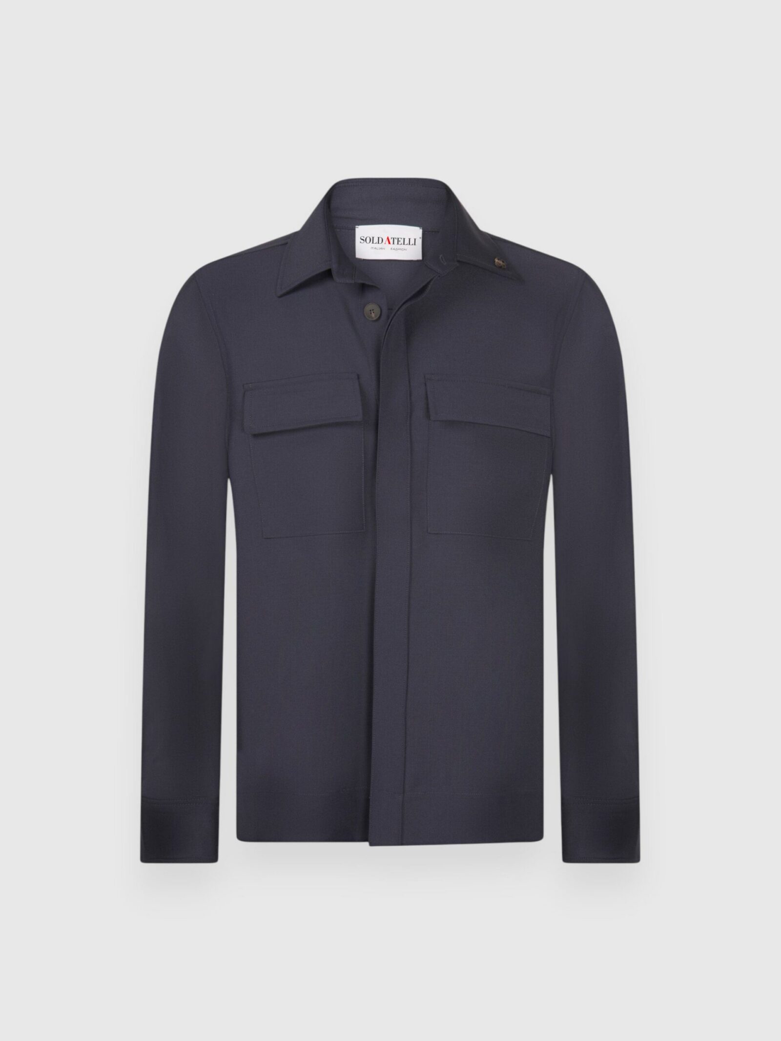 Overshirt Da Coordinato in Lana Tecnica RTW By Soldatelli
